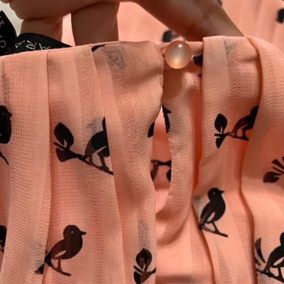 Sara Michelle Blouse in Blush - New with Tag - Size Small - Picture 8 of 9